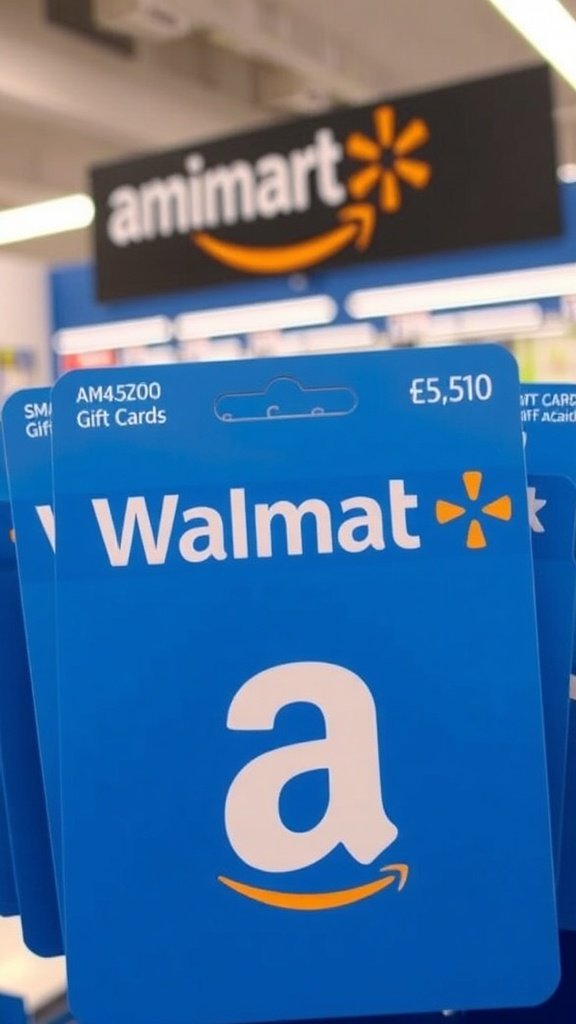 do they sell amazon gift cards at walmart 1754790077