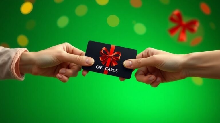 exchanging gift cards