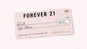 gift card forever 21 check balance