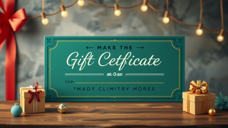 gift certificate trade