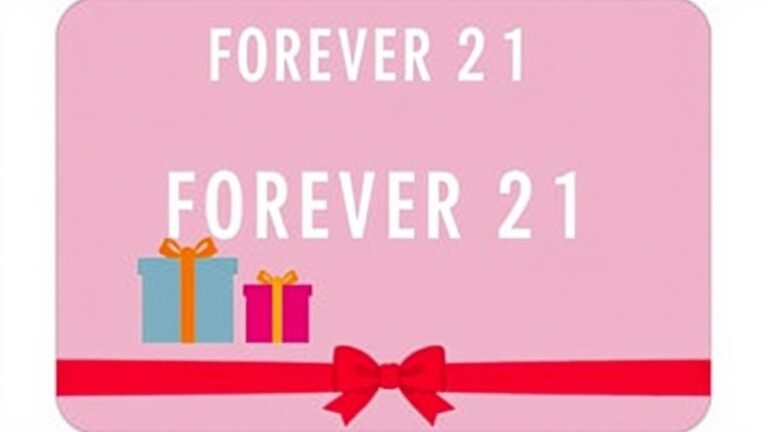 how to check balance on forever 21 gift card