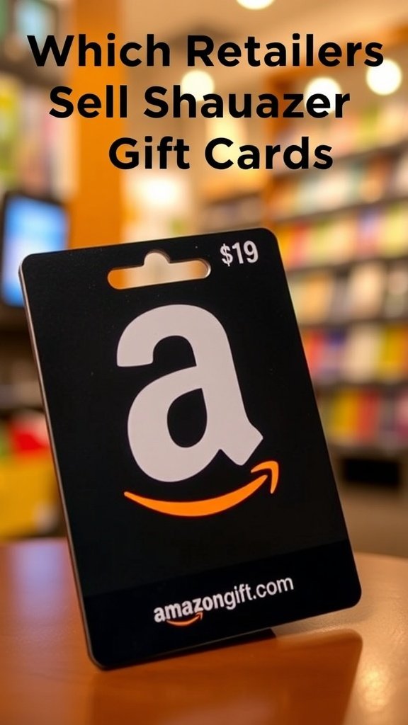 which retailers sell amazon gift cards 1754401309