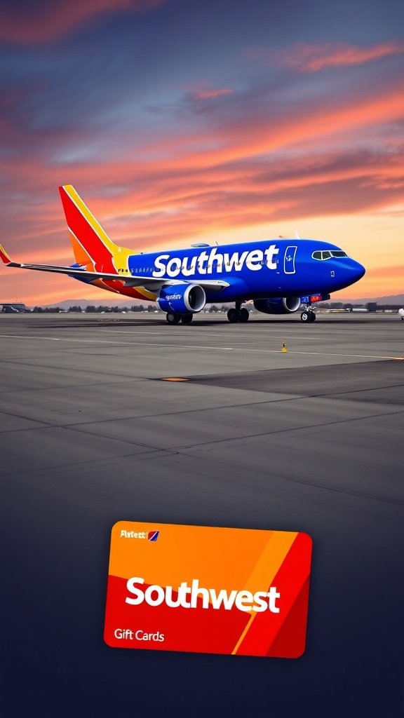who sells southwest gift cards 1755016932
